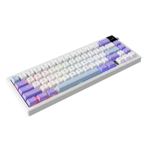 Klawiatura mechaniczna Ajazz AK650 Dream Weaver Switch Biały