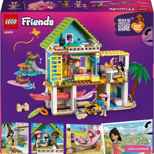 LEGO 42699 Friends Domek na plaży z fokami