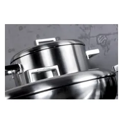 MEPRA Stile By Pininfarina Low 3 l - garnek ze stali nierdzewnej