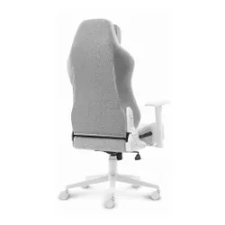 Fotel gamingowy HELL'S CHAIR HC 1009 Biało-szary