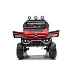 Auto Na Akumulator Mercedes Unimog S 4X4 Pilot Koła Eva Światła LED MP3 Radio
