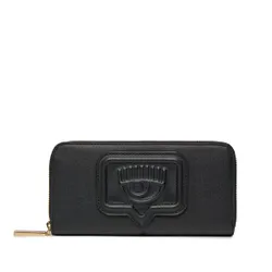 Большой женский кошелек Chiara Ferragni 75sb5pa1 Black / Black 899