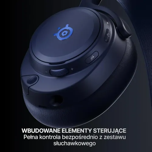 Słuchawki bezprzewodowe z mikrofonem SteelSeries Arctis Nova Pro Omni Nauszne Granatowy