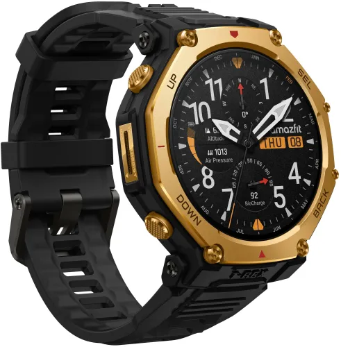 Smartwatch Amazfit T-Rex 3 Pro Funkcje AI 44mm Złoty