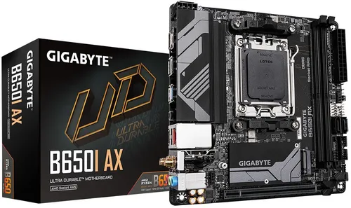 Płyta główna GIGABYTE Ultra Durable B650I AX