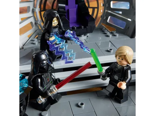 LEGO Star Wars 75352 diorama: İmparatorluk Taht Salonu