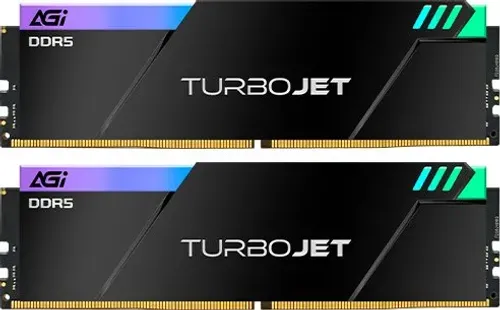Pamięć AGI Technology UD858 TurboJet RGB DDR5 32GB (2x16GB) 6000 CL30 Czarny