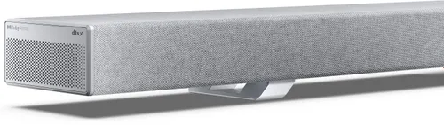 Soundbar SHARP HT-SBW55121 Srebrny 5.1.2-kanałowy, Bezprzewodowy Subwoofer, HDMI eARC, Dolby Atmos, 4K, BT