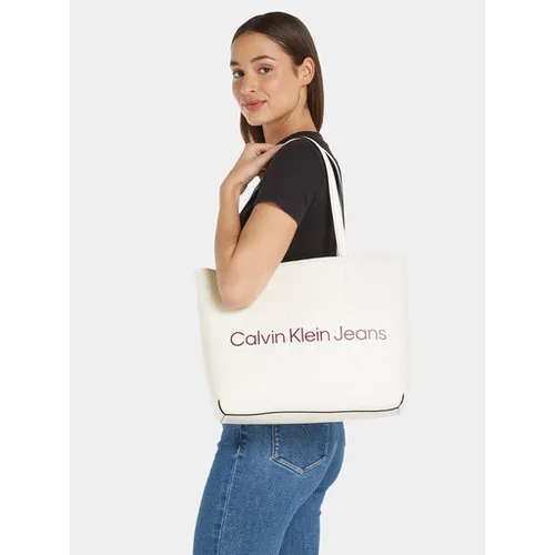 Сумка Calvin Klein Jeans Sculpted Shopper29 Mono K60K610276 Ivory YBI