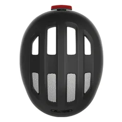 Kask rowerowy ABUS Smiley 3.0 Ace LED Velvet Czarny dla Dzieci (rozmiar M)