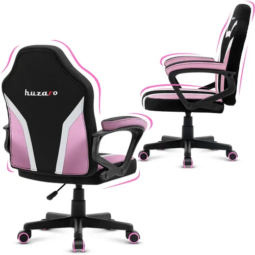 Fotel HUZARO Ranger 1.0 Mesh Różowy