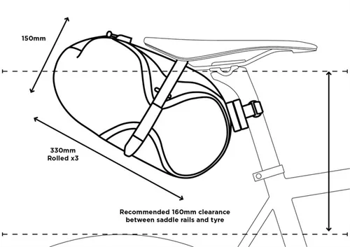 Eyer Çantası RESTRAP Macera Yarışı Saddle Çantası