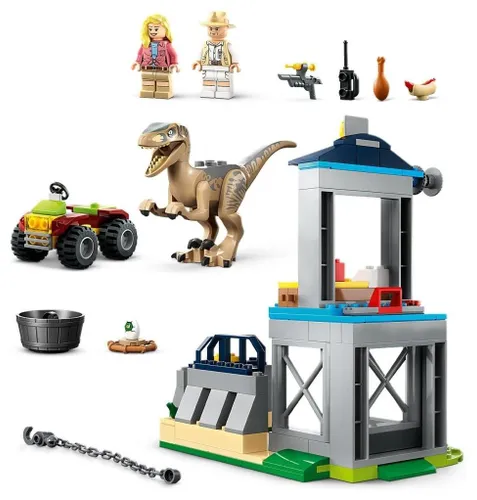 Конструктор LEGO Jurassic World 76957 побег велоцираптора