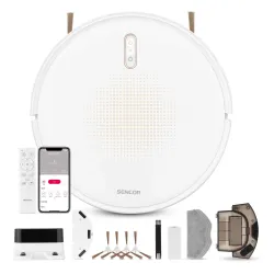 Robot sprzątający Sencor SRV 4150WH Funkcja mopowania 65dB