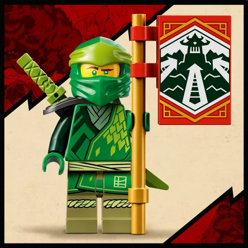 LEGO 71763 NINJAGO Samochód wyścigowy Lloyda EVO