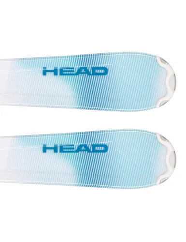 Narty dziecięce HEAD JOY EASY JRS + wiązanie HEAD JRS 7.5 z GRIP WALK - Długość (cm) - 127