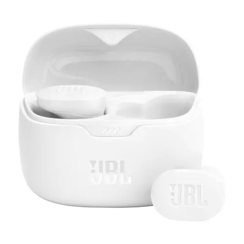 Słuchawki bezprzewodowe JBL Tune Buds Dokanałowe Bluetooth 5.3 Biały