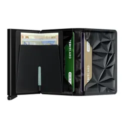 Кошелек Secrid Prism small RFID Slimwallet - черный