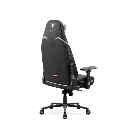 Fotel Diablo Chairs X.Eye Prime, Normal Size, Burned Black Gamingowy do 140kg Czarny