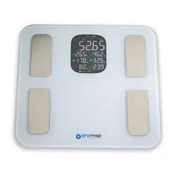Waga łazienkowa OROMED Oro-Bluetooth H Smart Biały
