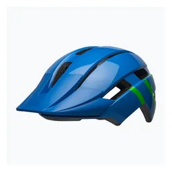 Kask rowerowy dziecięcy Bell Sidetrack II Integrated MIPS Jr gloss blue/green
