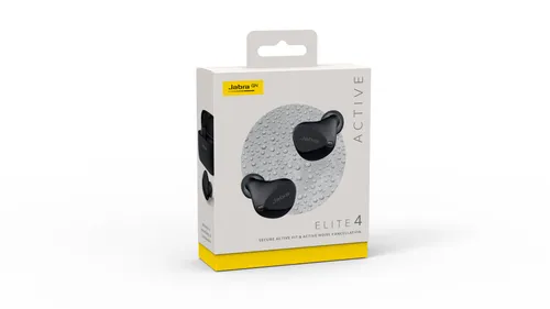 Беспроводные наушники Jabra Elite 4 Active Ink Channel Bluetooth 5.2 Black