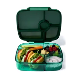 Lunchbox głęboki 5-komorowy Yumbox Go Bento Box - lima green