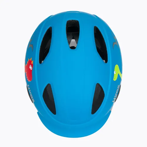 Kask rowerowy dziecięcy UVEX Oyo Style Jr dino blue matt