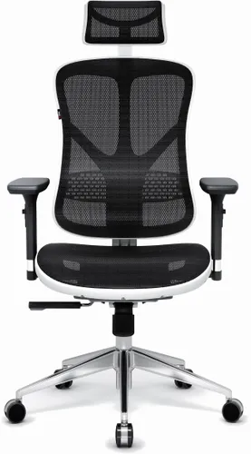 Fotel DIABLO CHAIRS V-Basic Biało-czarny