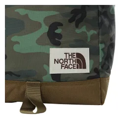 Рюкзак для школы и поездки The North Face Daypack-thyme brushwood camo print / military olive / kelp tan