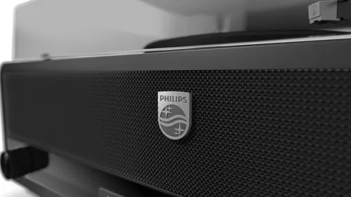 Gramofon PHILIPS TAV3000B/10 Czarny, Automatyczny, Napęd pasowy, Prędkość odtw. 33 1/3, 45, 78 obr./min