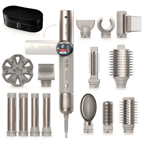 Suszarko-lokówka CECOTEC AirGlam 14w1 Flex 32, 33, 38, 44, 70 mm 1400 W Szampański