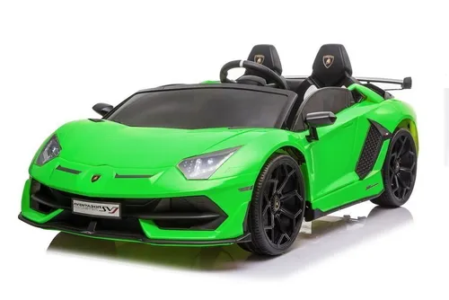 Auto Na Akumulator Dla 2 Dzieci Lamborghini Aventador Drift 15Km/H 2X200W Pilot LED Eva Skóra MP3
