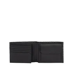 Мужской кошелек Calvin Klein Subtle Mono Trifold 10cc с монетой K50K509238 Black Classic Mono 01h