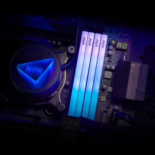 Pamięć RAM Adata XPG Lancer Blade RGB DDR5 32GB (2x16GB) 6000 CL30 Biały