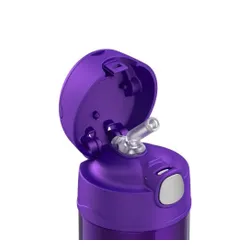 FUNtainer termos dziecięcy ze słomką 355 ml Thermos - purple