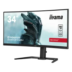 Monitor iiyama G-Master Red Eagle GCB3481WQSU-B1 34" UWQHD VA 180Hz (100Hz HDMI) 0,3ms MPRT Zakrzywiony Gamingowy