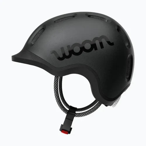 Kask rowerowy dziecięcy woom Ready charcoal metallic
