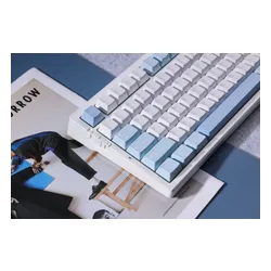 Klawiatura gamingowa Mchose G75 Cabbage Tofu Switch V2 bezprzewodowa mechaniczna podświetlana niebieski