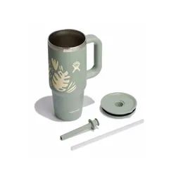 Kubek termiczny ze słomką Hydro Flask All Around™ Travel Tumbler 710 ml - botanical bliss agave