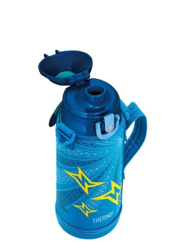 Termos na napoje z futerałem Thermos Active 0,8 l - blue / yellow