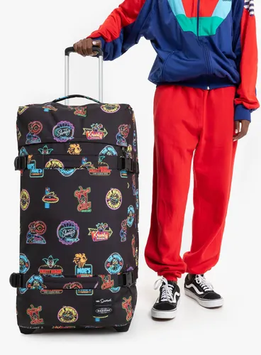 Tekerlekli Bavul Eastpak Transit L-Simpsons neon print