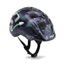 Kask rowerowy dziecięcy MET Hooray space glow in the dark