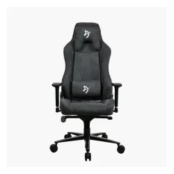 Fotel Arozzi Vernazza Soft Fabric Dark Grey Gamingowy do 145kg Tkanina Szary