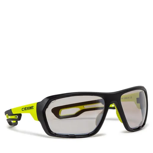 Okulary przeciwsłoneczne Cébé Upshift CBS002 Matt Black Lime/Sensor Amber Cat.2 Silver Af - Rozmiar (EU) 00