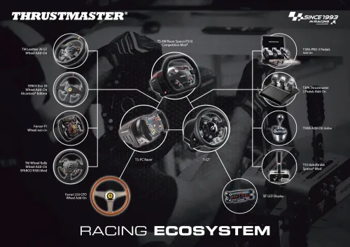 Pedały Thrustmaster T3PA zgodne z kierownicami Thrustmaster