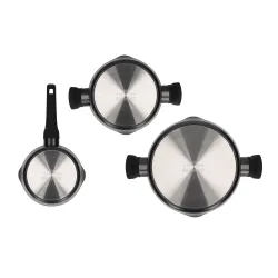 Zestaw garnków Zwieger Korra ZWS-25709 Indukcja Aluminium 6 elementów