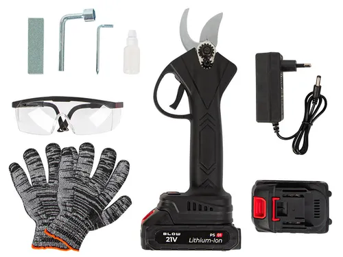 Sekator Akumulatorowy Elektryczny Nożyce Sekator Ogrodowy Do Gałęzi 500W