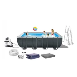 Basen ogrodowy stelażowy ULTRA XTR 549x274 x132 cm z pompą filtrującą INTEX 26356 NP