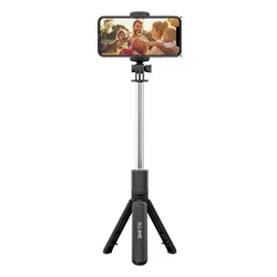 Mikrofon HAWK HW-MIC101 + Uchwyt selfie XLINE BSF306K Bluetooth Czarny